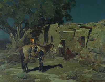 In Old Isleta by Frank Tenney Johnson
